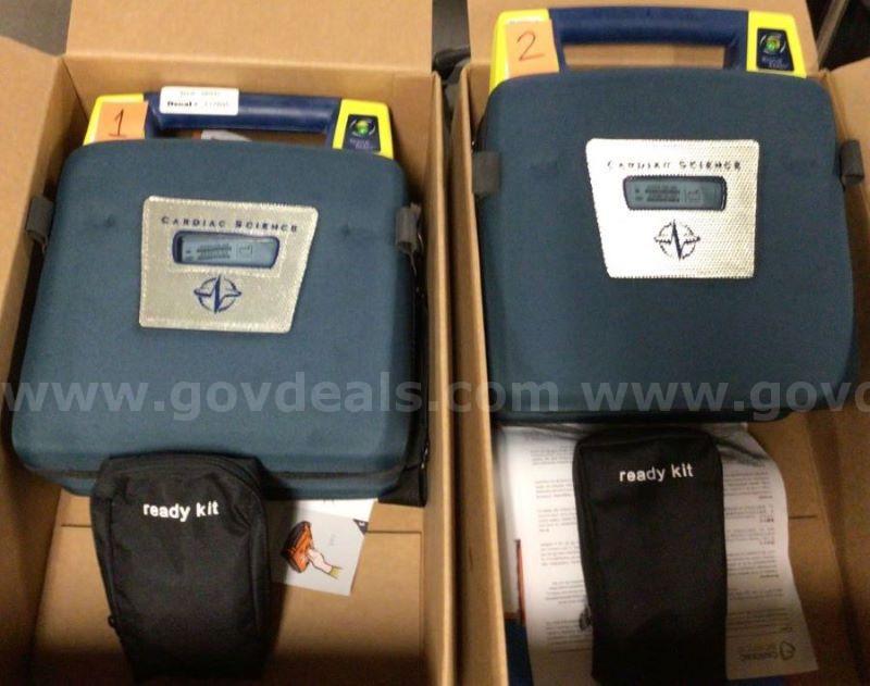 Lot of (2) G3 AED Machines