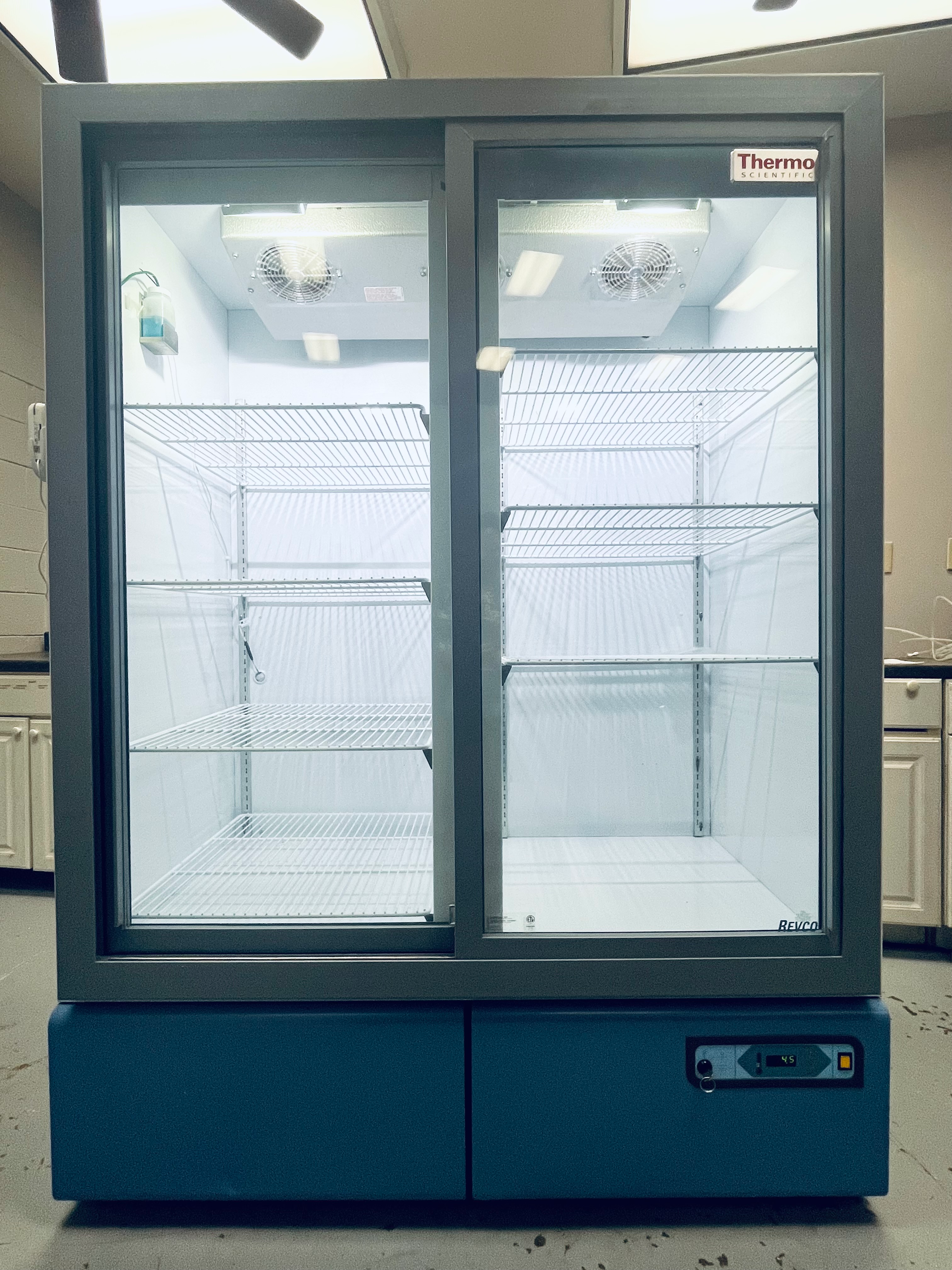 Thermo Fisher REL4504A Double Door Laboratory Refrigerator -- Working/Warranty
