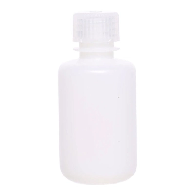 Eisco Reagent Bottle, 60mL - Narrow Mouth with Screw Cap - HDPE CH0173E