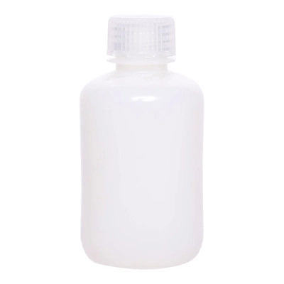 Eisco Reagent Bottle, 125mL - Narrow Mouth with Screw Cap - HDPE CH0173F