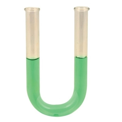 Eisco 100 mm Absorption Tube, Calcium Chloride U-Form, Borosilicate Glass - Eisco Labs CH0040A
