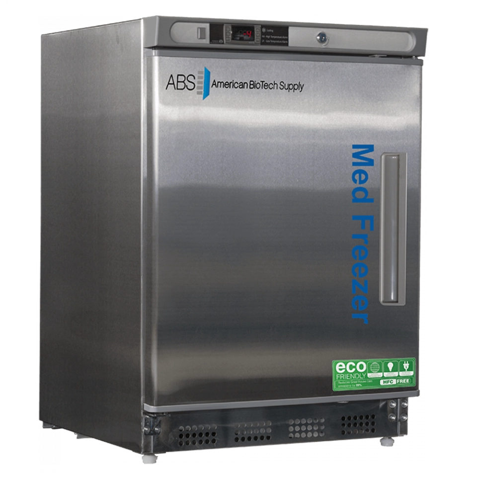 ABS 4.2 Cu. Ft. Premier Pharmacy Stainless Steel Freezer-Built-in-Left Hinged PH-ABT-HC-UCBI-0420SS-