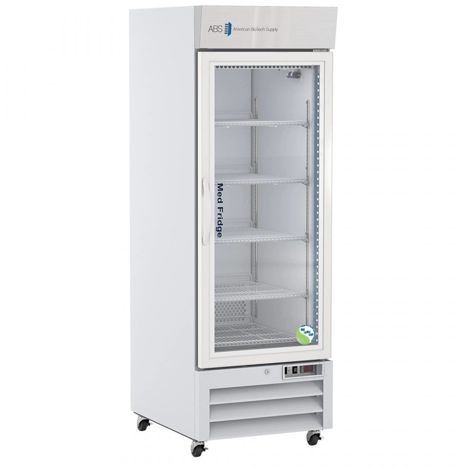 ABS 23 Cu. Ft. Glass Door Standard Certified Pharmacy Refrigerator PH-ABT-NSF-S23G
