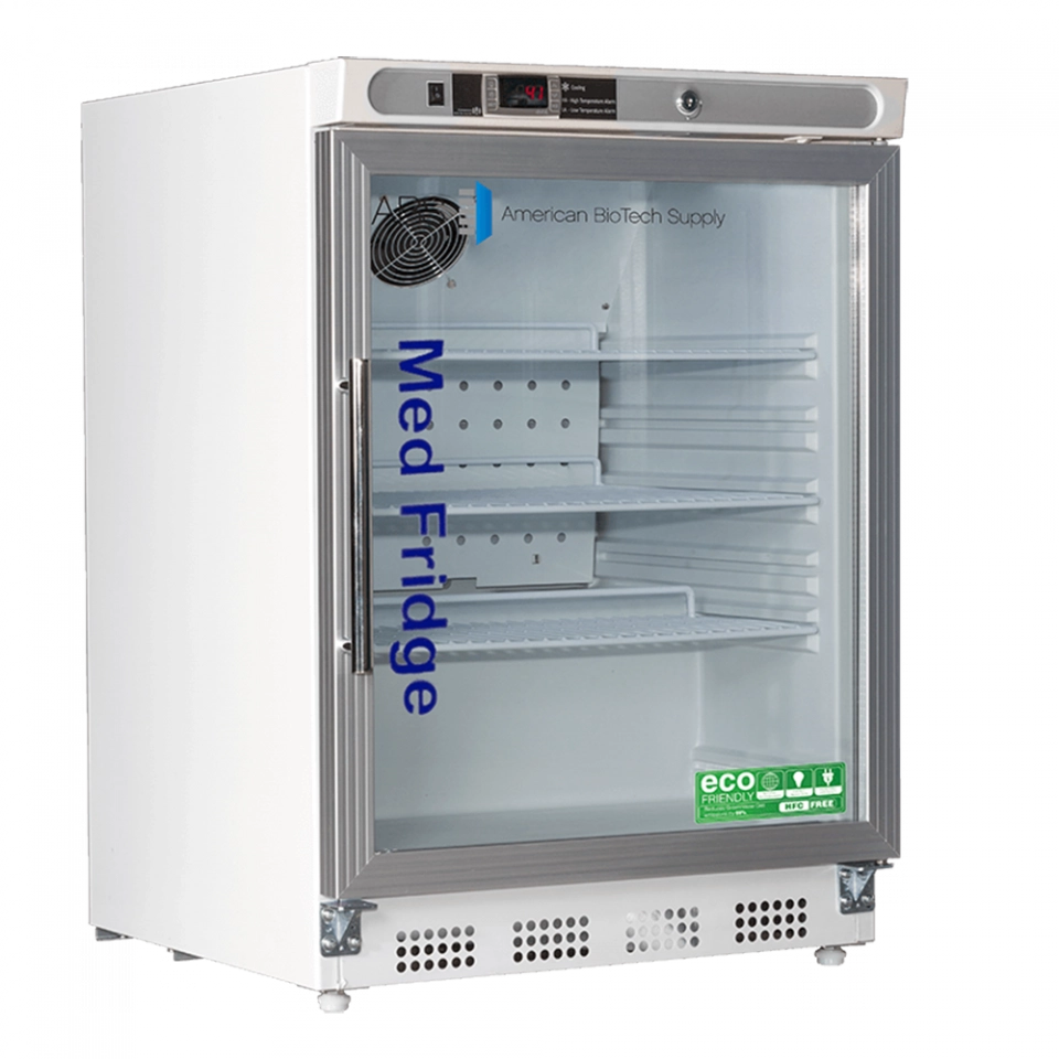 ABS 4.6 Cu Ft Pharmacy Undercounter Refrigerator PH-ABT-HC-UCBI-0404G