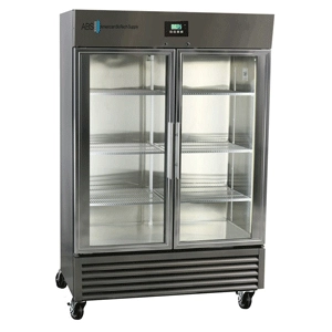 ABS 49 Cu Ft Premier Stainless Steel Laboratory Refrigerator Glass Door (Validation) ABT-HCPP-49G