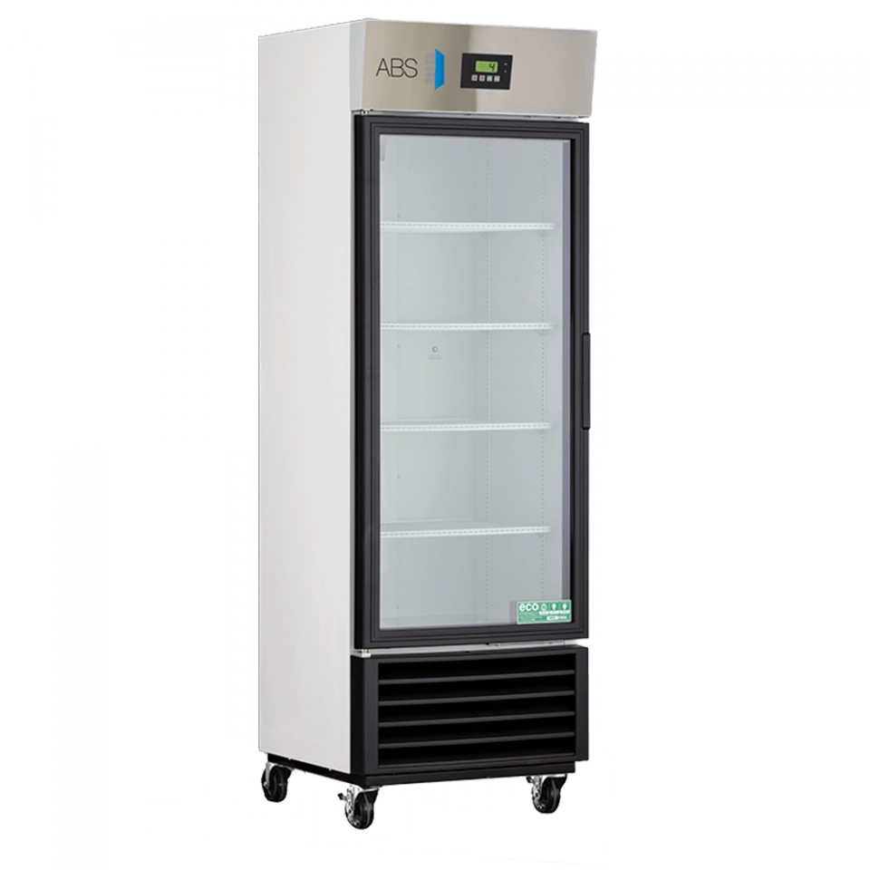 ABS 19 Cu Ft Premier Glass Door Laboratory Refrigerator - Left Hinged ABT-HC-19-LH