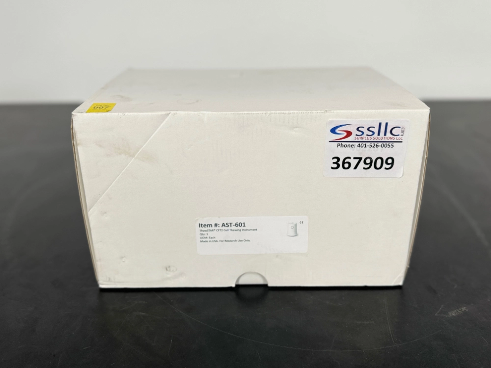 Unused StemCell Technologies ThawSTAR CFT2 Cell Thawing Instrument