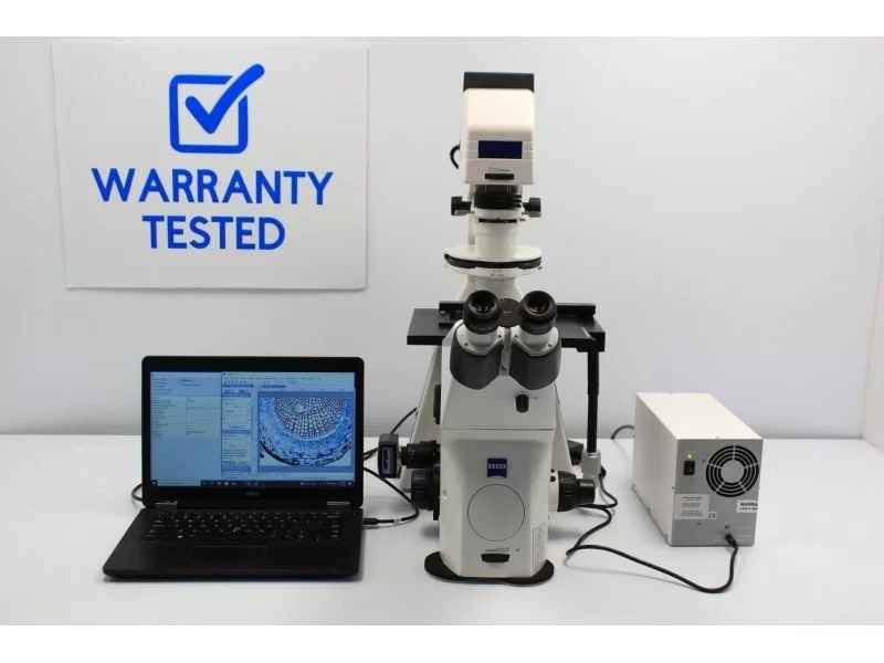 Zeiss Observer D1 Inverted LED Fluorescence Microscope (New Filters) Pred Zeiss Observer 5