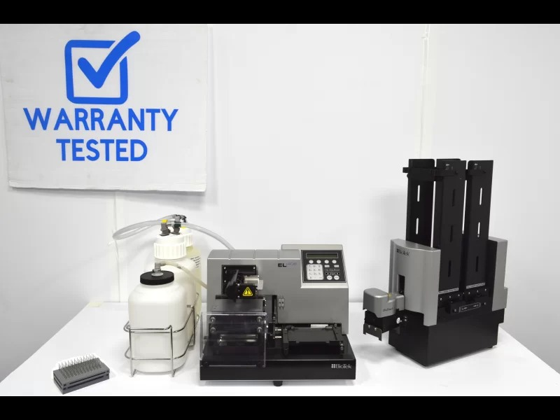 Agilent BioTek EL406 Microplate Washer Dispenser 406PUB3 w/ BioStack 2WR Stacker