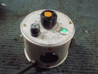 THERMOLYNE STEPLESS INPUT CONTROL MODEL-CN-A8005M, 120 VOLT, 0-95 DIAL MARKS INDICATE % TIME ON (km