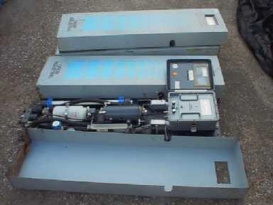 ORION INDUSTRIAL WATER PURITY ANALYZER MODEL 1517 GAUGE READS 0-5 ON TOP, 0-500 ON THE BOTTOM, PPB 