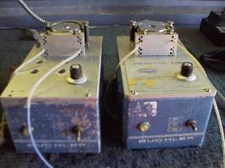 BUCHLER POLYSTATIC PUMPS ONE WORKS THE OTHER ONE DOES NOT IT IS SOLD FOR PARTS ONLY (uth02jpg) To