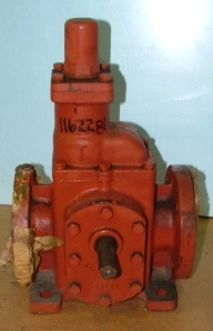 SHIMADZU, GEAR PUMP TYPE: SC 200 S, NO 104151-1, 3" TYPE: GEAR OIL SHIMADZU SEISAKUSHA:GEAR OIL PUM