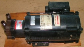 MARCH MFG INC PUMP MODEL: TE-MDX-MT-3 WITH MOTOR, NAME: 390-01, MOTOR = 05 HP 115/230 V, TYPE: CL