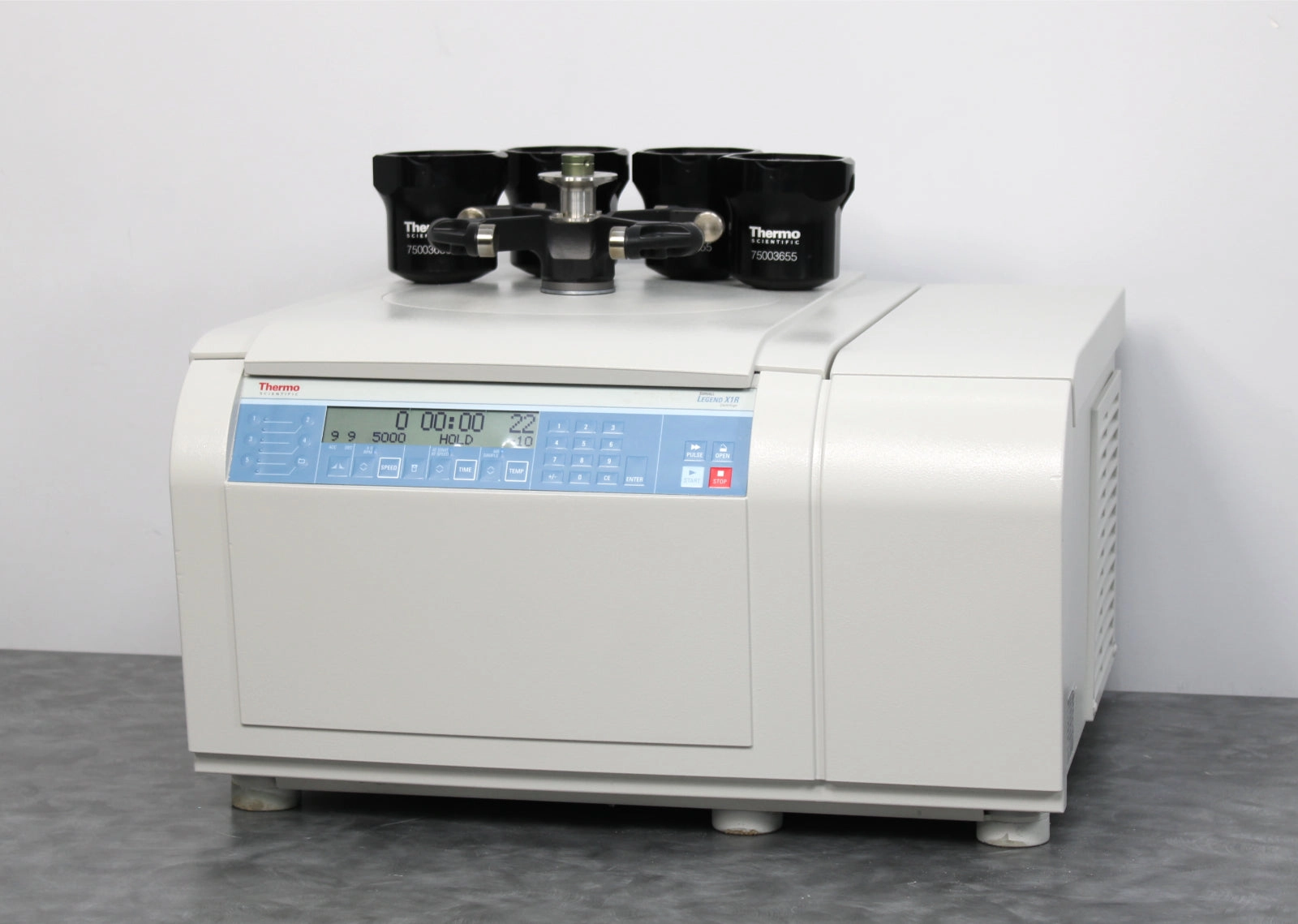 Thermo Sorvall Legend X1R Refrigerated Benchtop Centrifuge with TX-400 Rotor