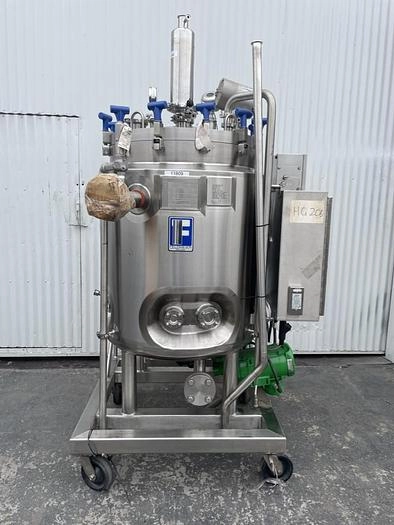 300 liter Feldmeier Reactor, 316L S.S., Mixer, Purge System