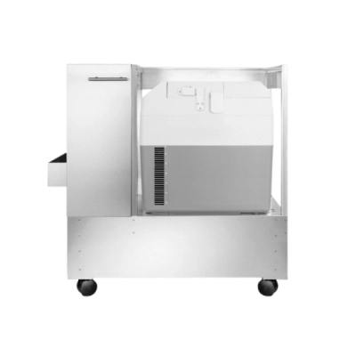 Accucold Stainless Steel Cart with Portable Refrigerator/Freezer SPRF36LCART