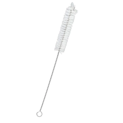 Eisco Bristle Cleaning Brush, 9" - Fan Shaped End - 0.75" Diameter CH0204G