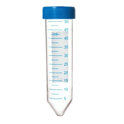 Eisco Labs Polypropylene 50mL Centrifuge Tubes, Pack of 50 CH0270BPKG50