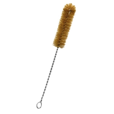 Eisco Bristle Cleaning Brush, 9.25" - Fan Shaped End - 1.25" Diameter CH0204B