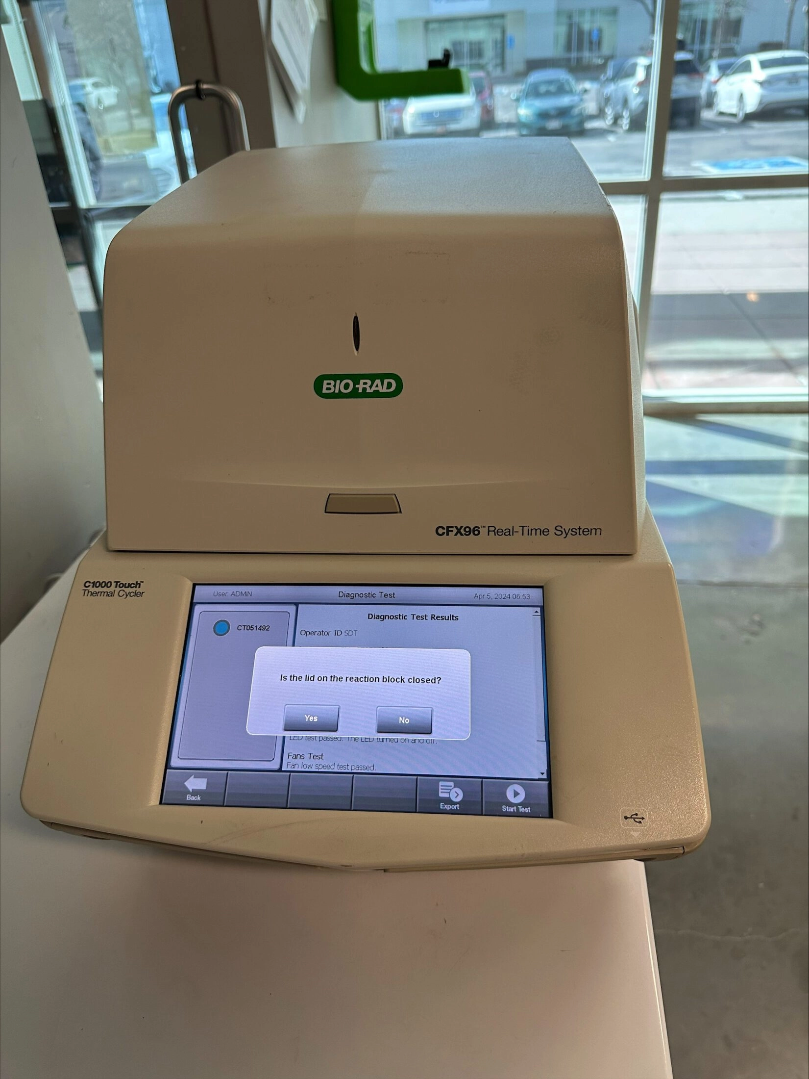 Bio-Rad CFX96 Real-Time PCR