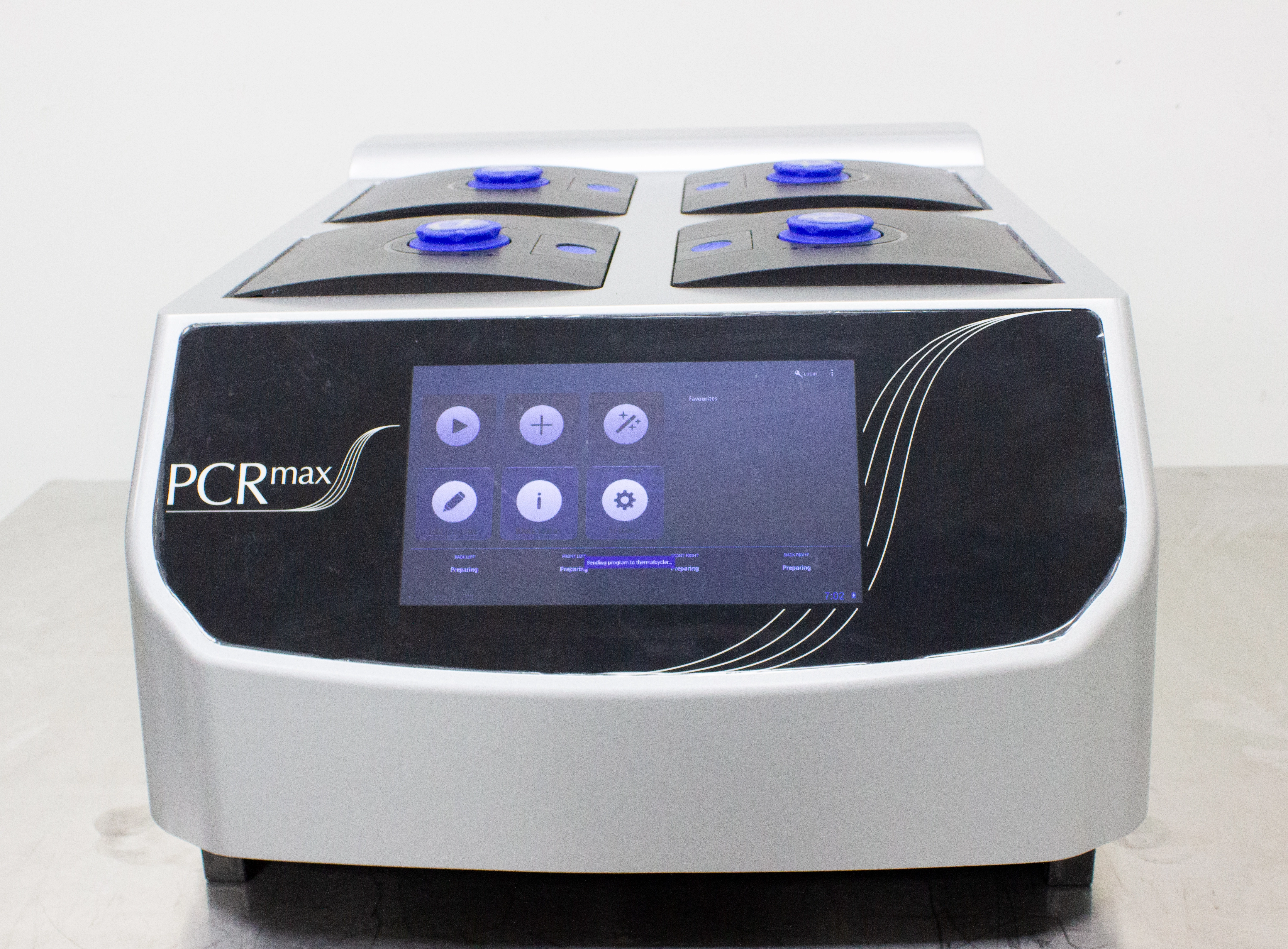 Cole Parmer PCRmax Alpha Thermal Cycler AC4384 Quad 384-Well Capacity - Used Molecular Biology Equipment - 3374235