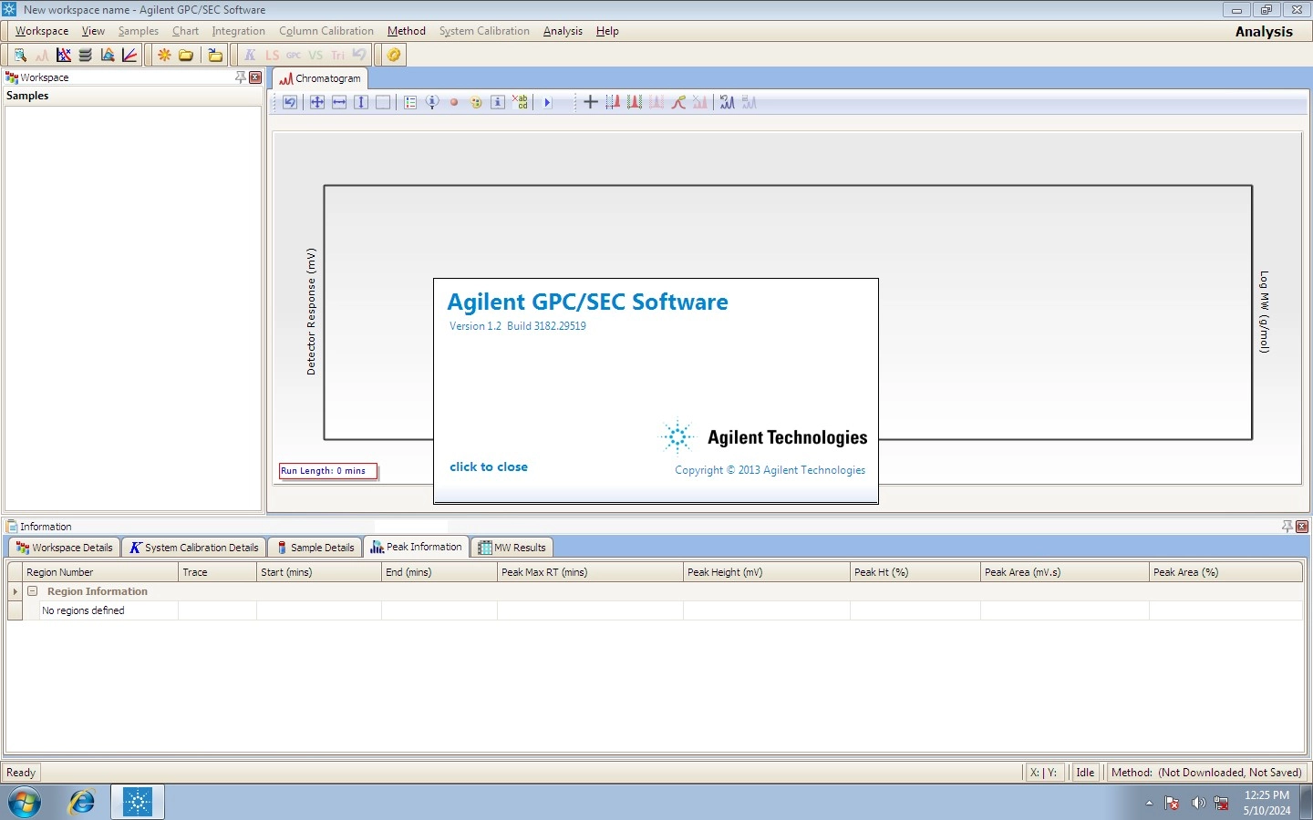 Agilent GPC/SEC software with dongle