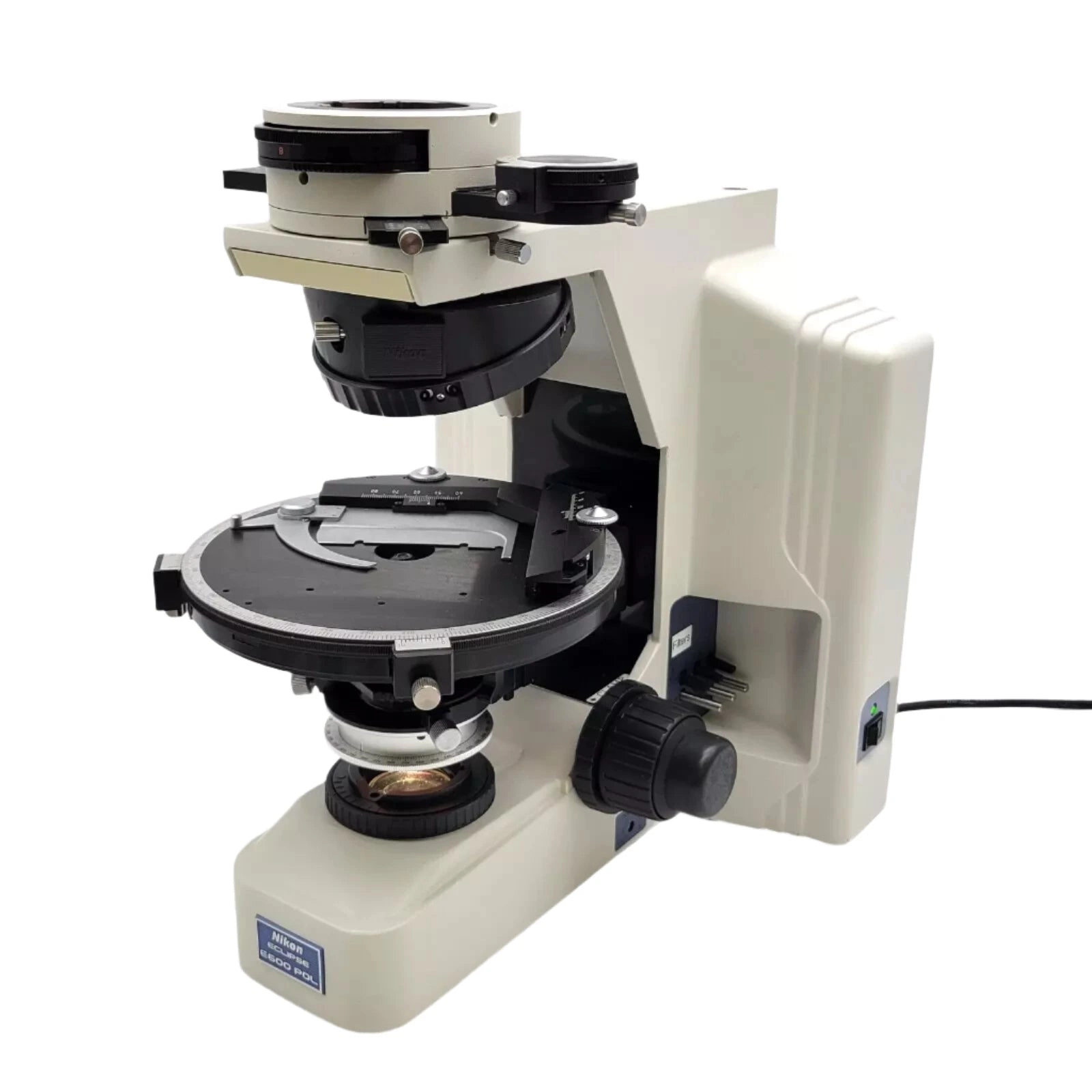 Nikon Microscope Eclipse E600 Pol Stand with Polarizing Accessories