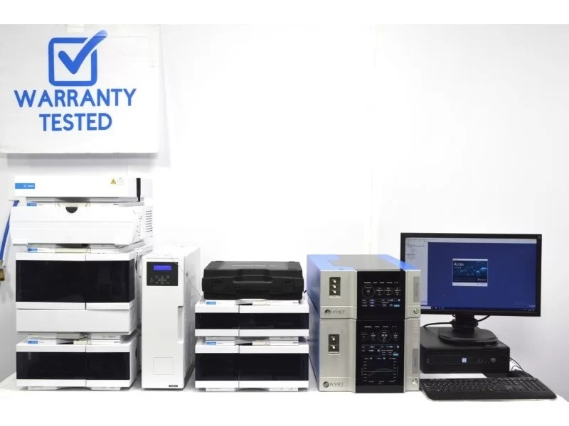 Agilent 1260 Infinity ll GPC System w/ Wyatt DAWN WD3 MALS Detector & ViscoStar Differential Viscometer