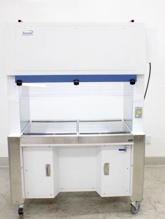 Ancare Animal Workstation Model ACS-DS4 Double-Sided Cage Changing Station