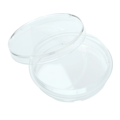 Celltreat 60mm x 15mm Petri Dish w/Grip Ring, Sterile 10/Bag, 500/Cs 229663