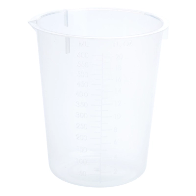 Celltreat 600mL Graduated Beaker, Polypropylene, Non-sterile 25/Bag, 25/Cs 230517