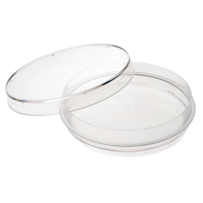 Celltreat 100mm x 20mm Petri Dish w/Grip Ring, Sterile 10/Bag, 300/Cs 229623