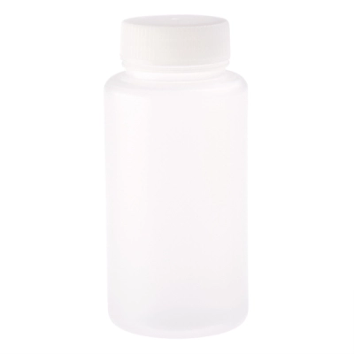 Celltreat 250mL Wide Mouth Bottle, Round, PP, Non-Sterile 6/Bag, 24/Cs 229796