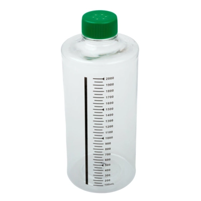 Celltreat 850cm&sup2; Roller Bottle, Tissue Culture Treated, Vented Cap, Sterile 1/Bag, 12/Cs 229385
