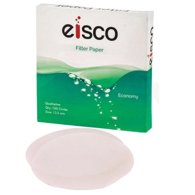 Eisco Qualitative Filter Paper, 100 Circles - 15cm dia. - 8-10 Microns - Eisco Labs CH0388D