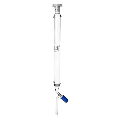 Eisco Chromatography Column, 12 Inch - 19/26 Joint Size With Rotaflow Stopcock - Eisco Labs CH0384A