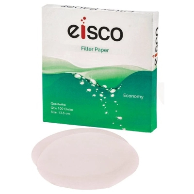 Eisco Labs Qualitative Filter Paper, 18cm, Pack of 100 CH0388E