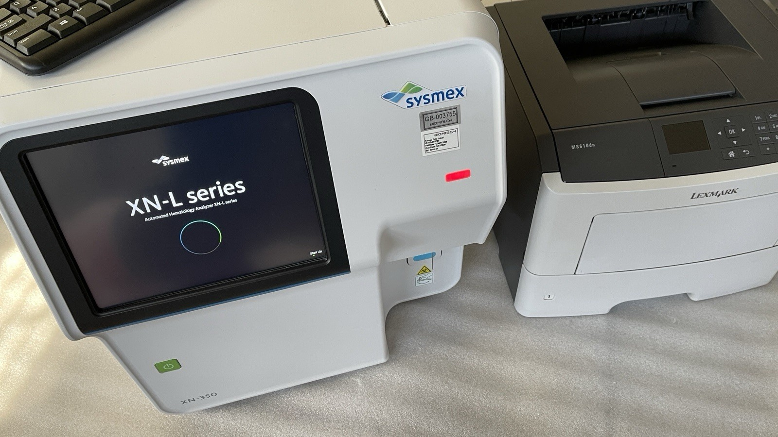 2021 Sysmex XN-350 Automated Hematology Analyzer w/ Printer