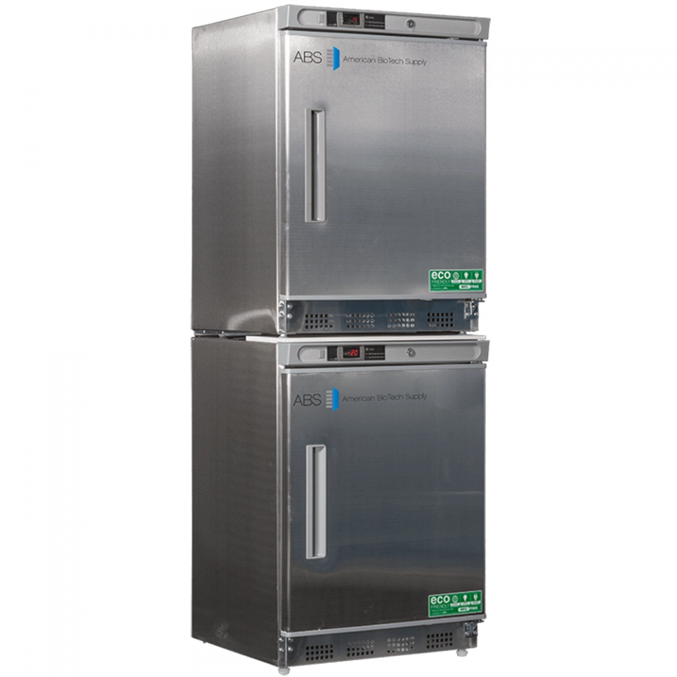 ABS 9 Cu Ft Premier Stainless Steel Refrigerator/Freezer Combo Unit ABT-HC-RFC9SS