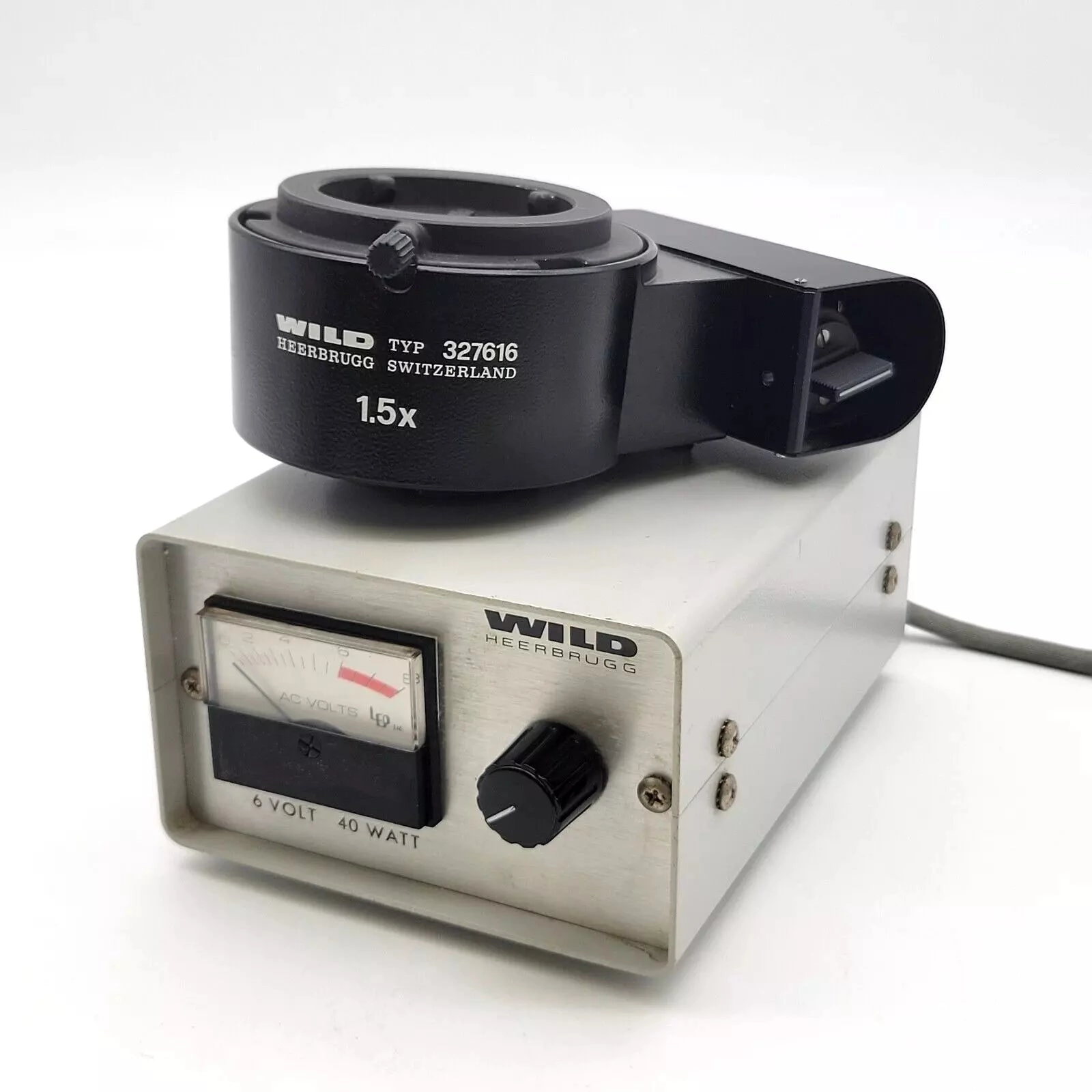 Wild Stereo Microscope Coaxial Illuminator 327616 and Power Supply