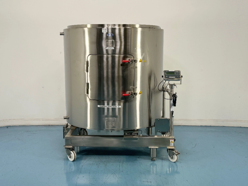 Pall Stainless Steel Jacketed 2000 Liter Round Mixing Container