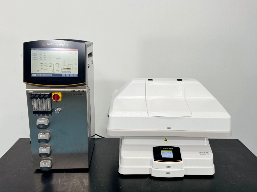 Sartorius Biostat B Bioreactor w/ Biostat RM Wave Mixer