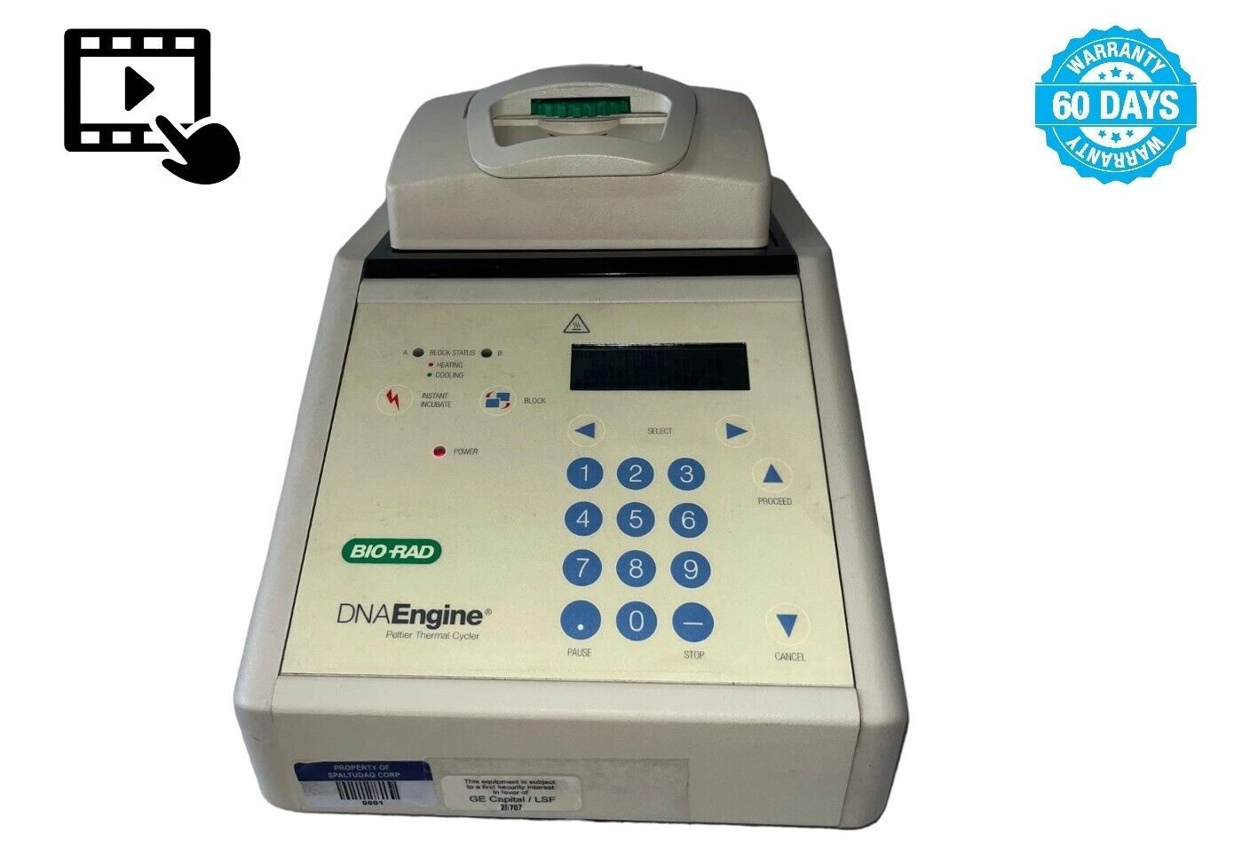 Bio-Rad DNA Engine Peltier Thermal Cycler W/ 96 al