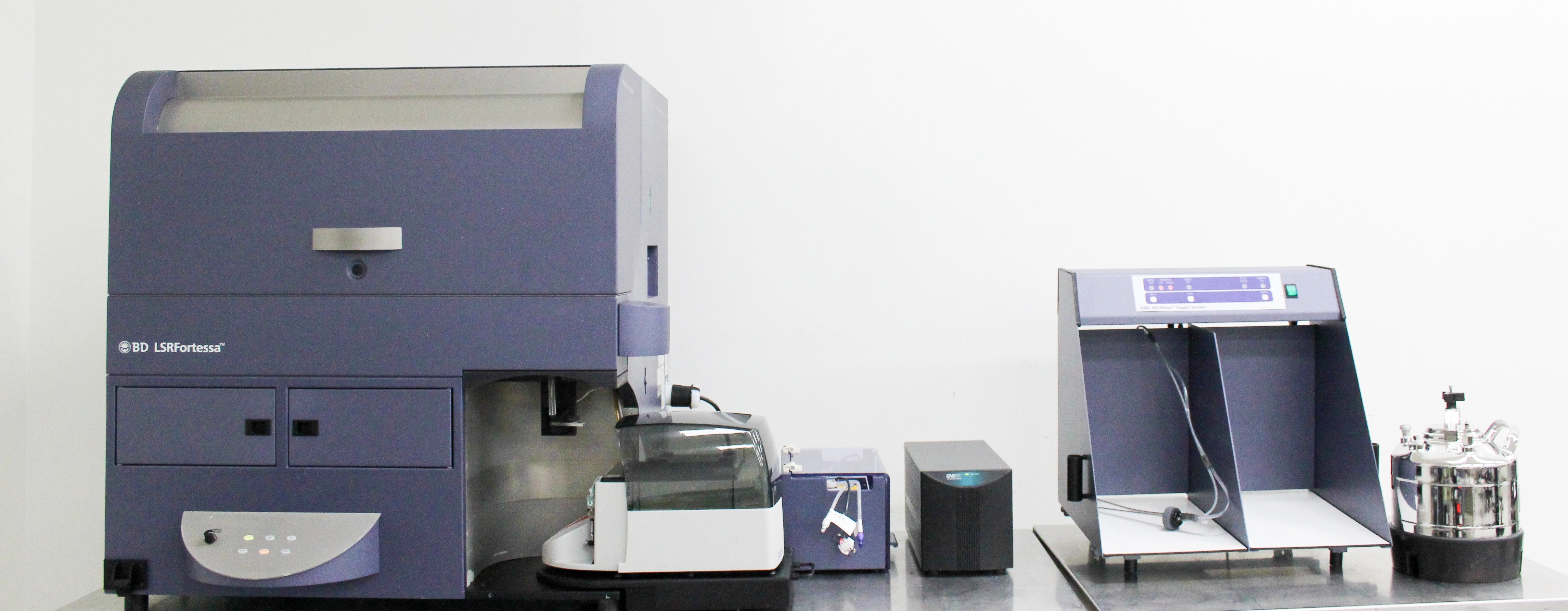 BD LSRFortessa Cell Analyzer 649225 Flow Cytometer with FACSFlow Supply System - 3373913