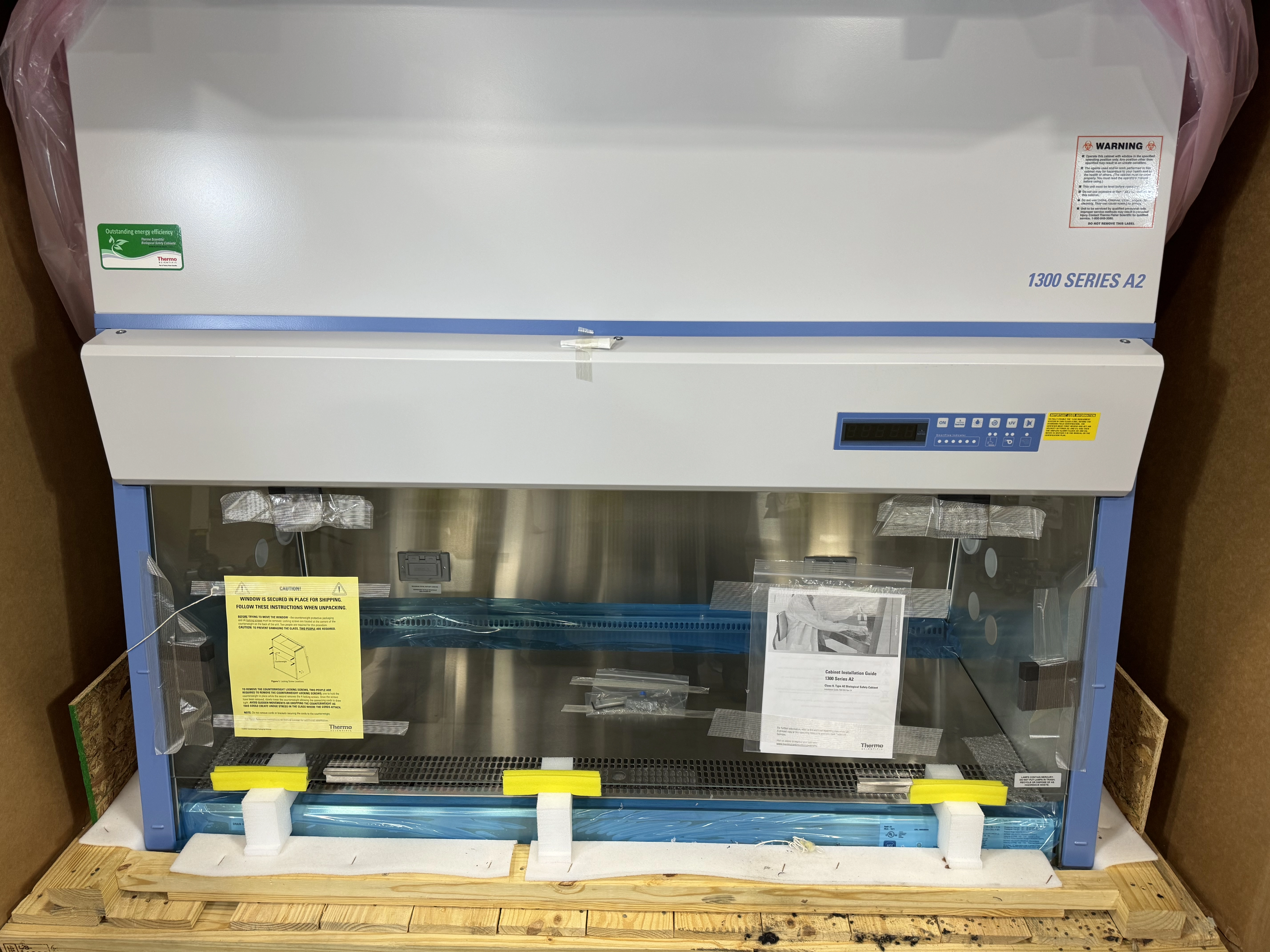 ThermoFisher 1300 Series Class II, Type A2 Biological Safety Cabinet - ST118190