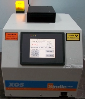 XOS SINDIE 7039 SULFUR ANALYZER 16 3206, MODEL: SINDIE 7039, NO: BT051110012, POWER: 115 VOLTS SIN