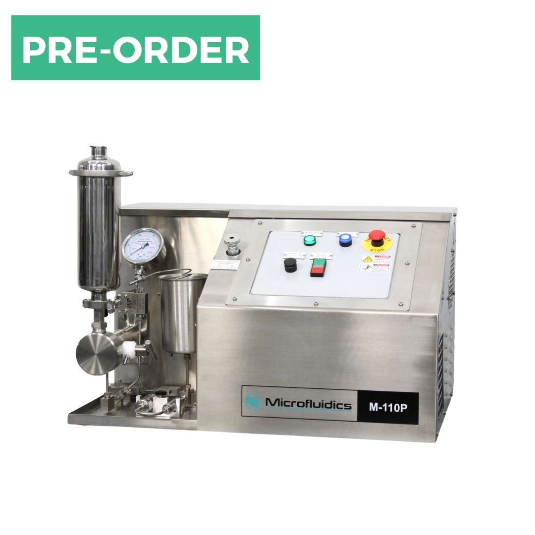 Microfluidics M-110P Electric-Hydraulic Microfluidizer Processor Homogenizer