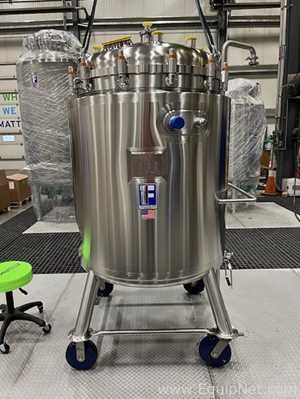 Unused Feldmeier 650 Liter Jacketed Mobile Mix Tank V-77008