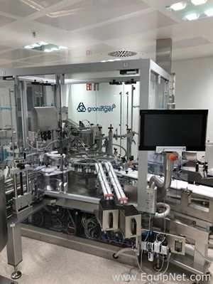 Groninger MFCS 201R Syringe Applicator Assembly and Filling Line for Cream Application